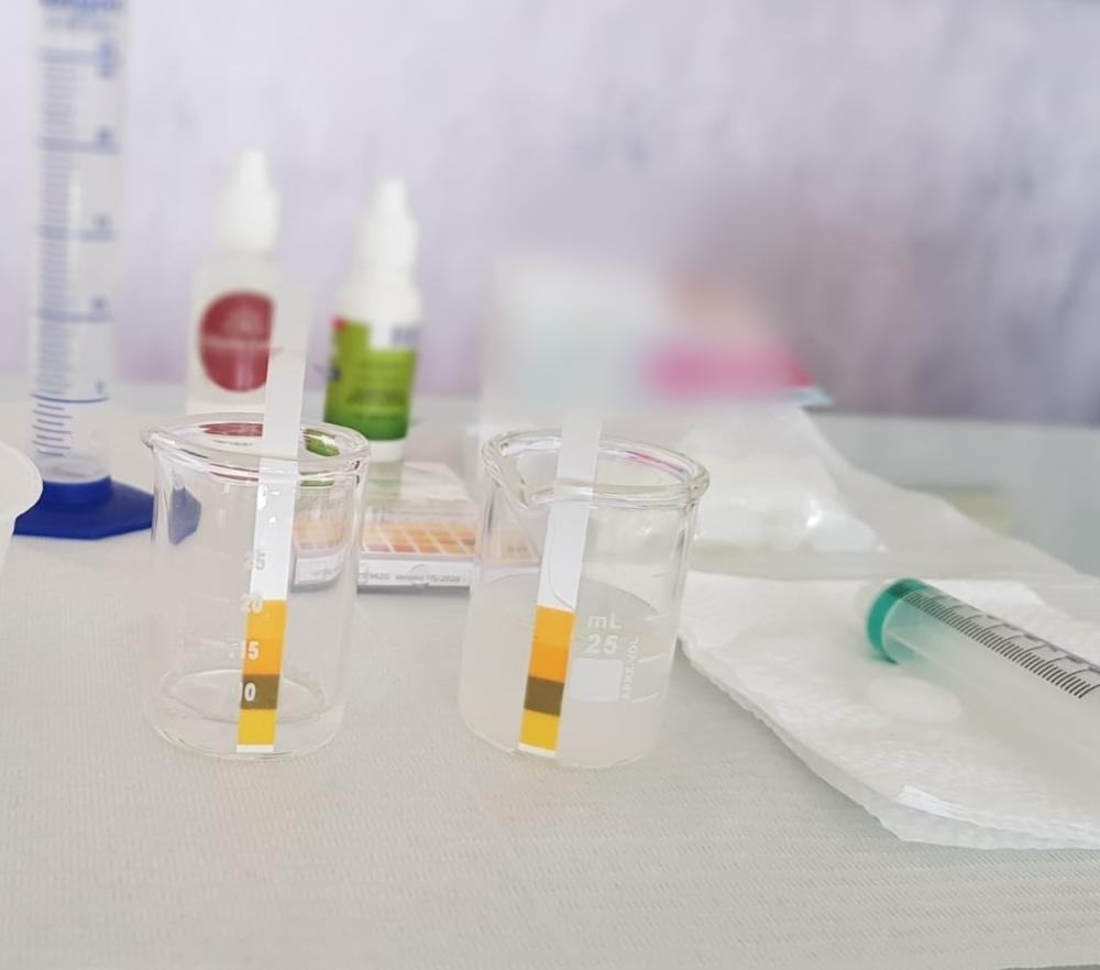 Avaliação da condição salivar (fluxo e qualidade)